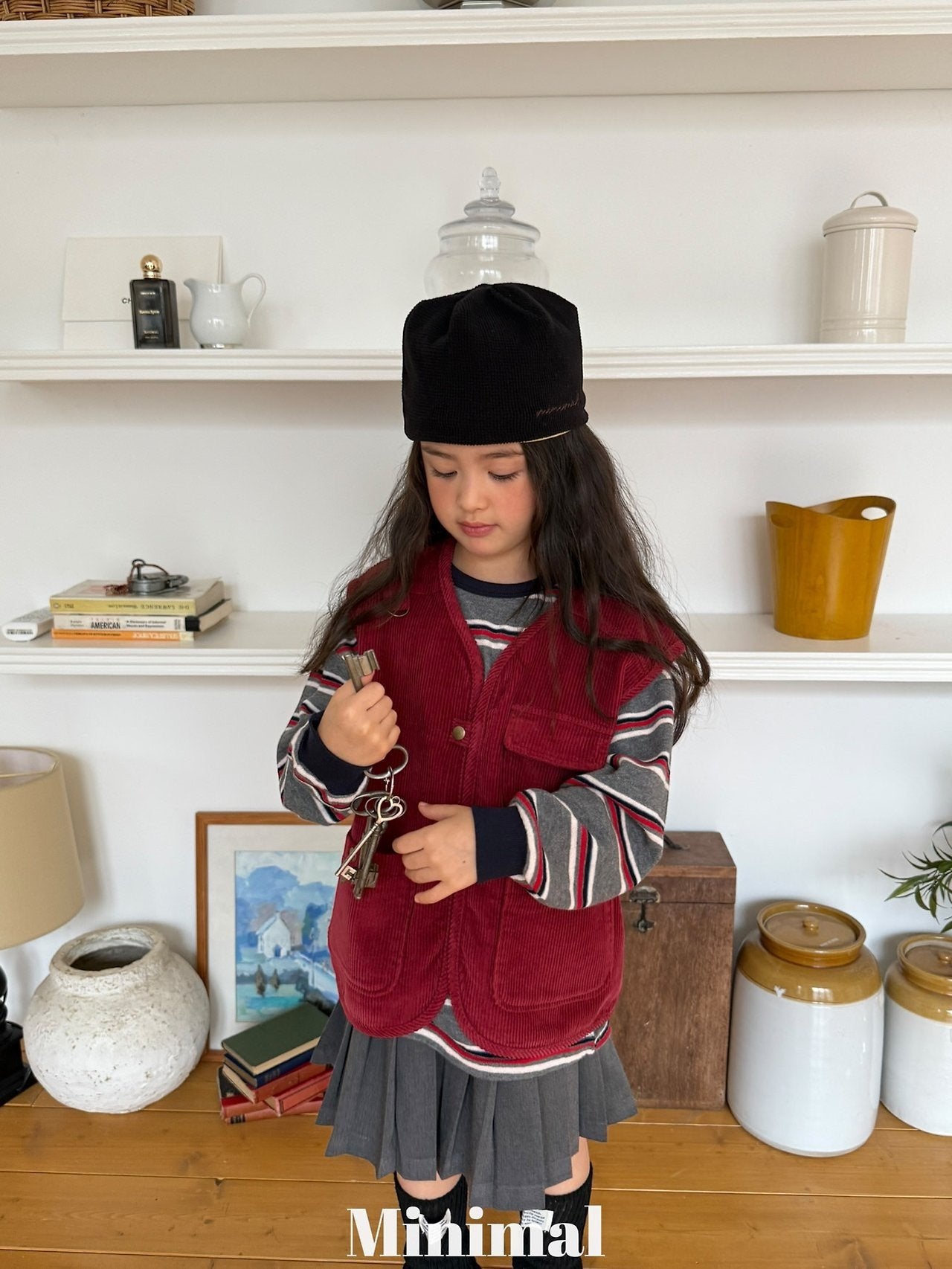 【予約】reversible beanie / minimal