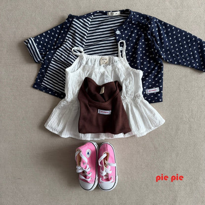【予約】heart cardigan  / pie (XS-XL)