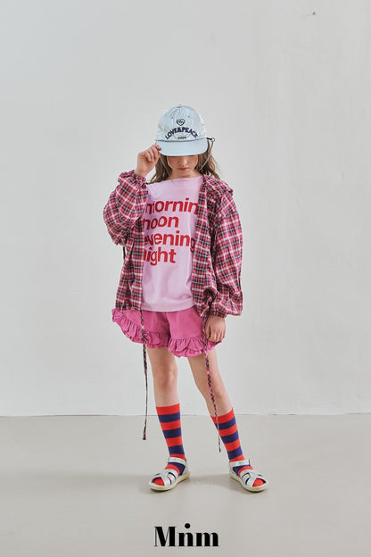 【予約】frill half pants / minimal S-JM