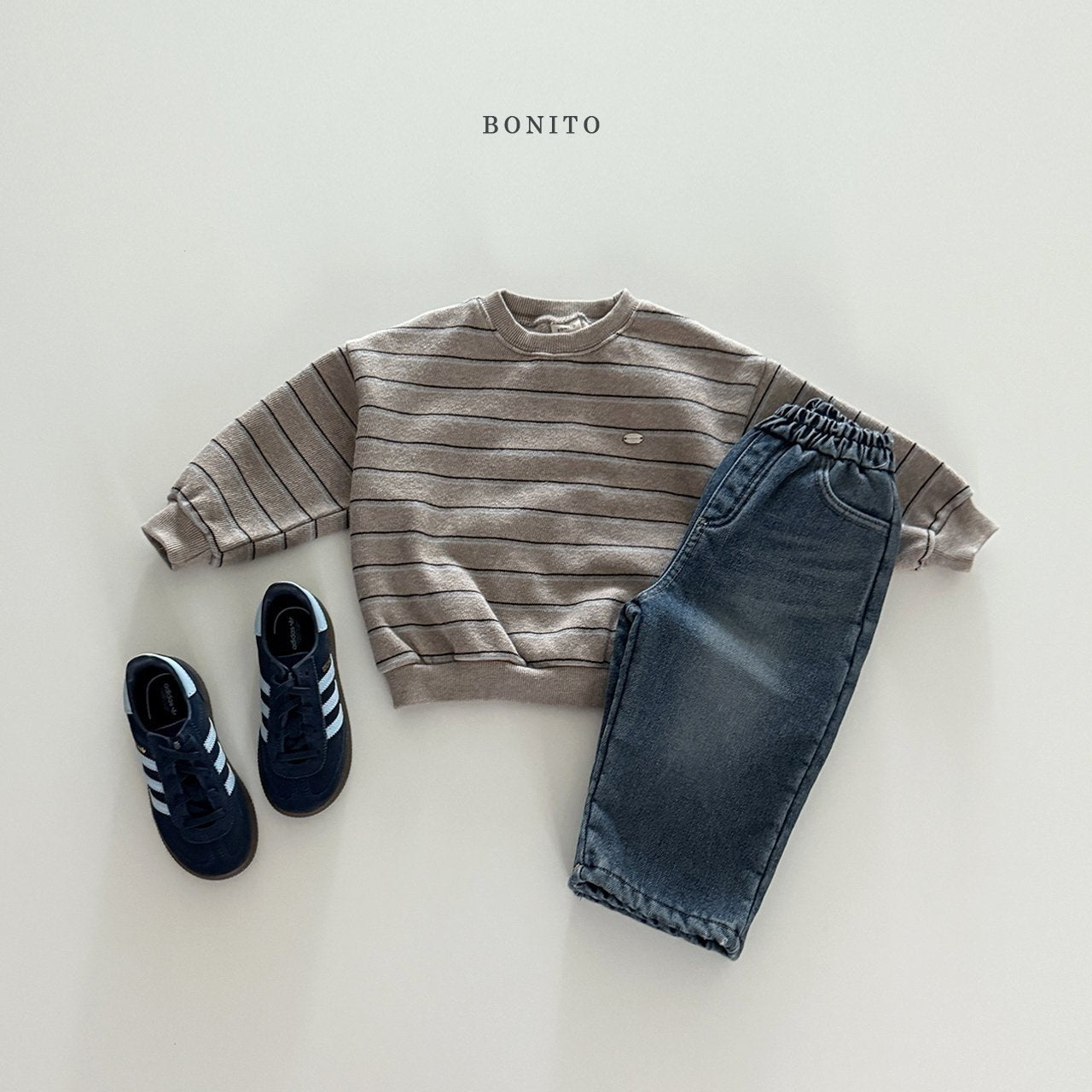 【予約】papaya st knit mtm  /  bonito (12M-JM)