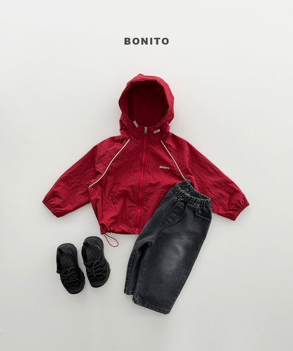【予約】brush denim pants / bonito(12M-JM)