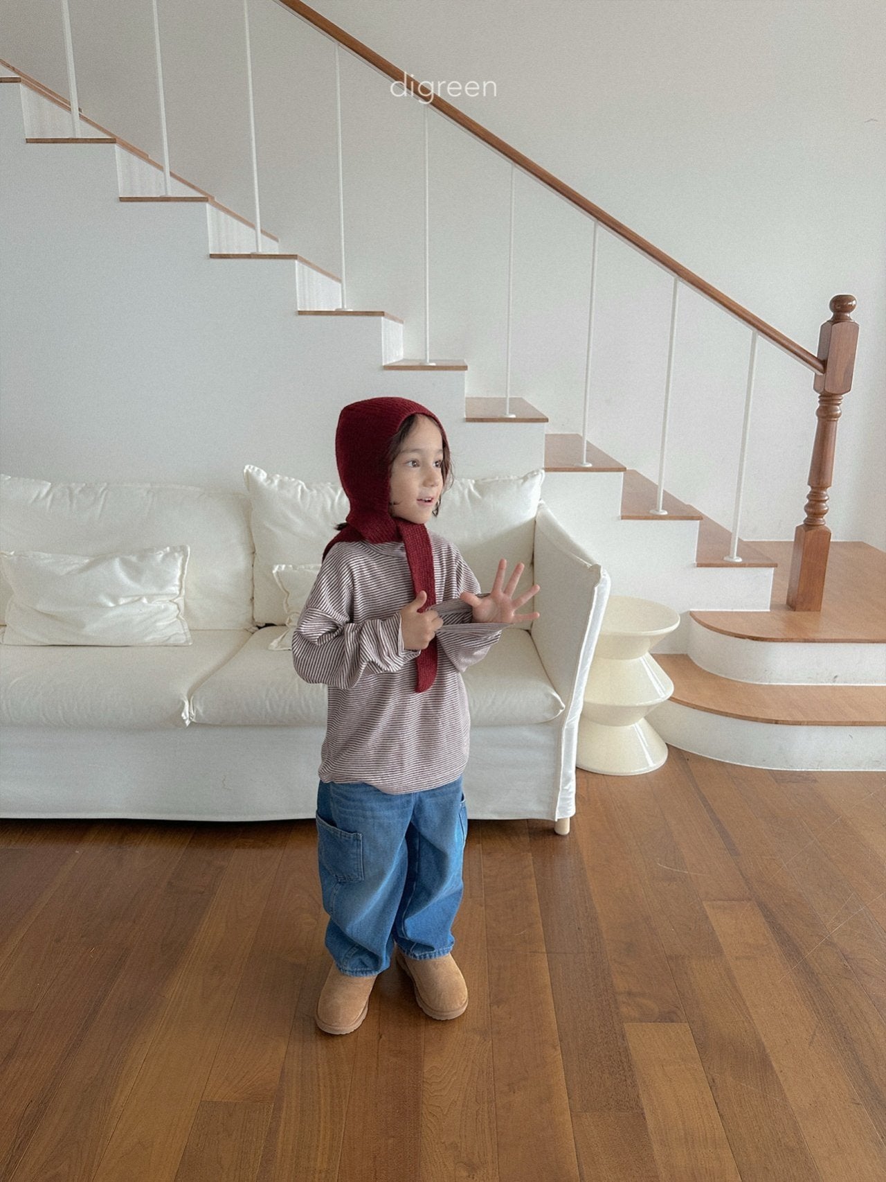 【予約】Tilt pocket denim  /  digreen(S-XXL)