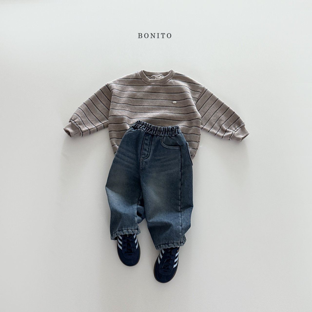 【予約】papaya st knit mtm  /  bonito (12M-JM)