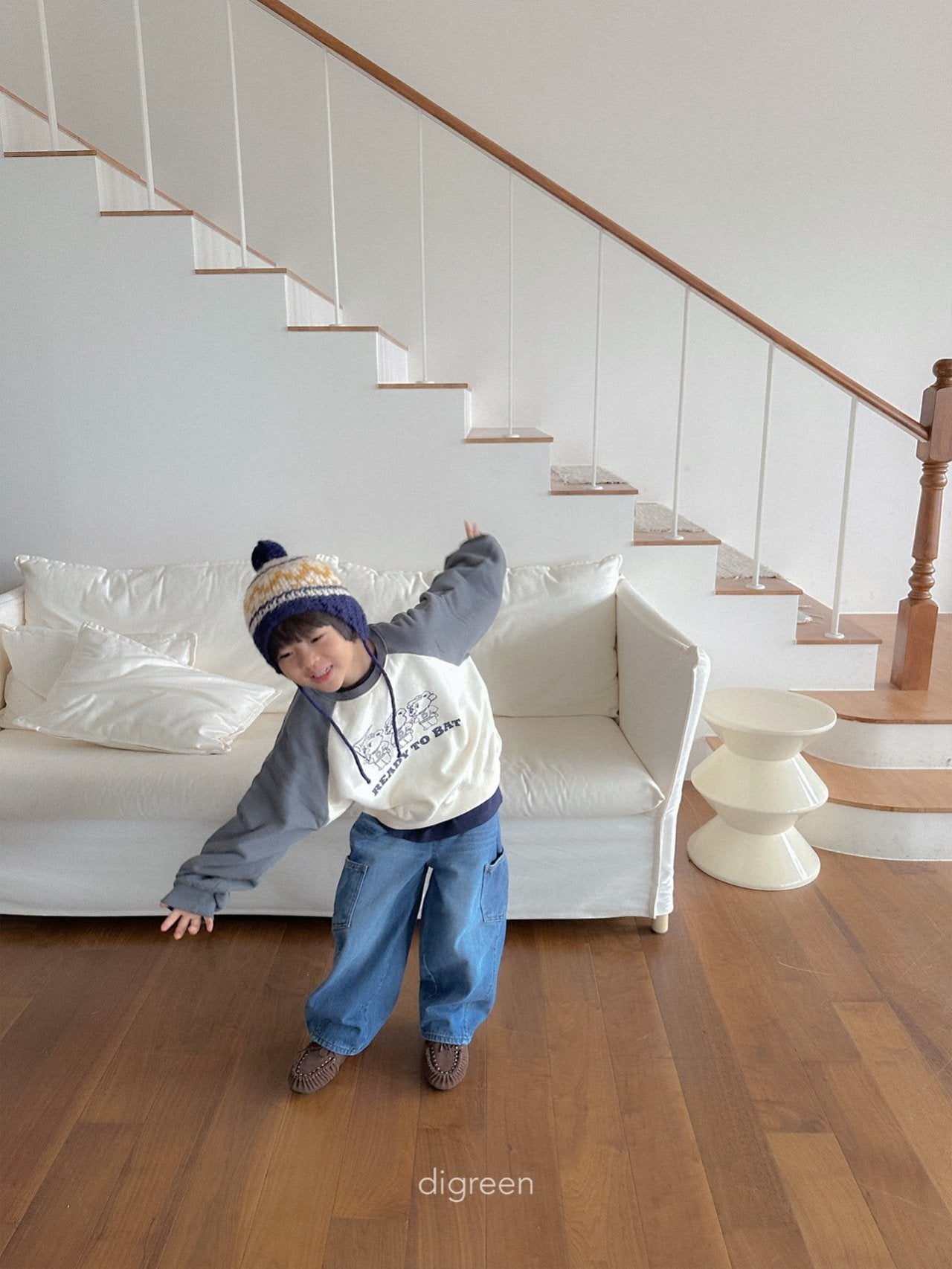 【予約】Tilt pocket denim  /  digreen(S-XXL)