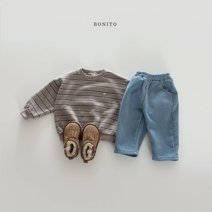 【予約】papaya st knit mtm  /  bonito (12M-JM)