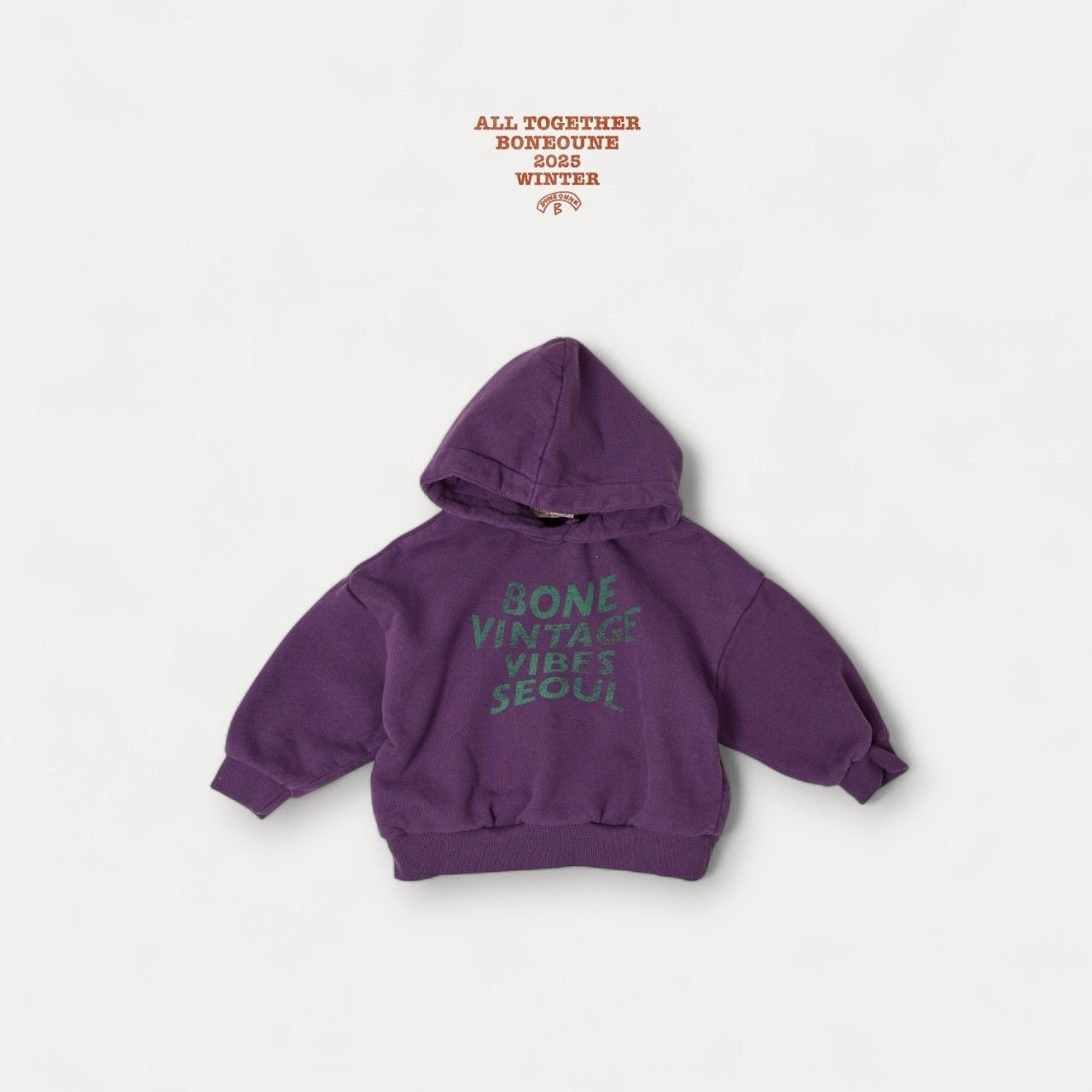 【予約】VIBE SEOUL hoodie / boneoune (XS-JL)
