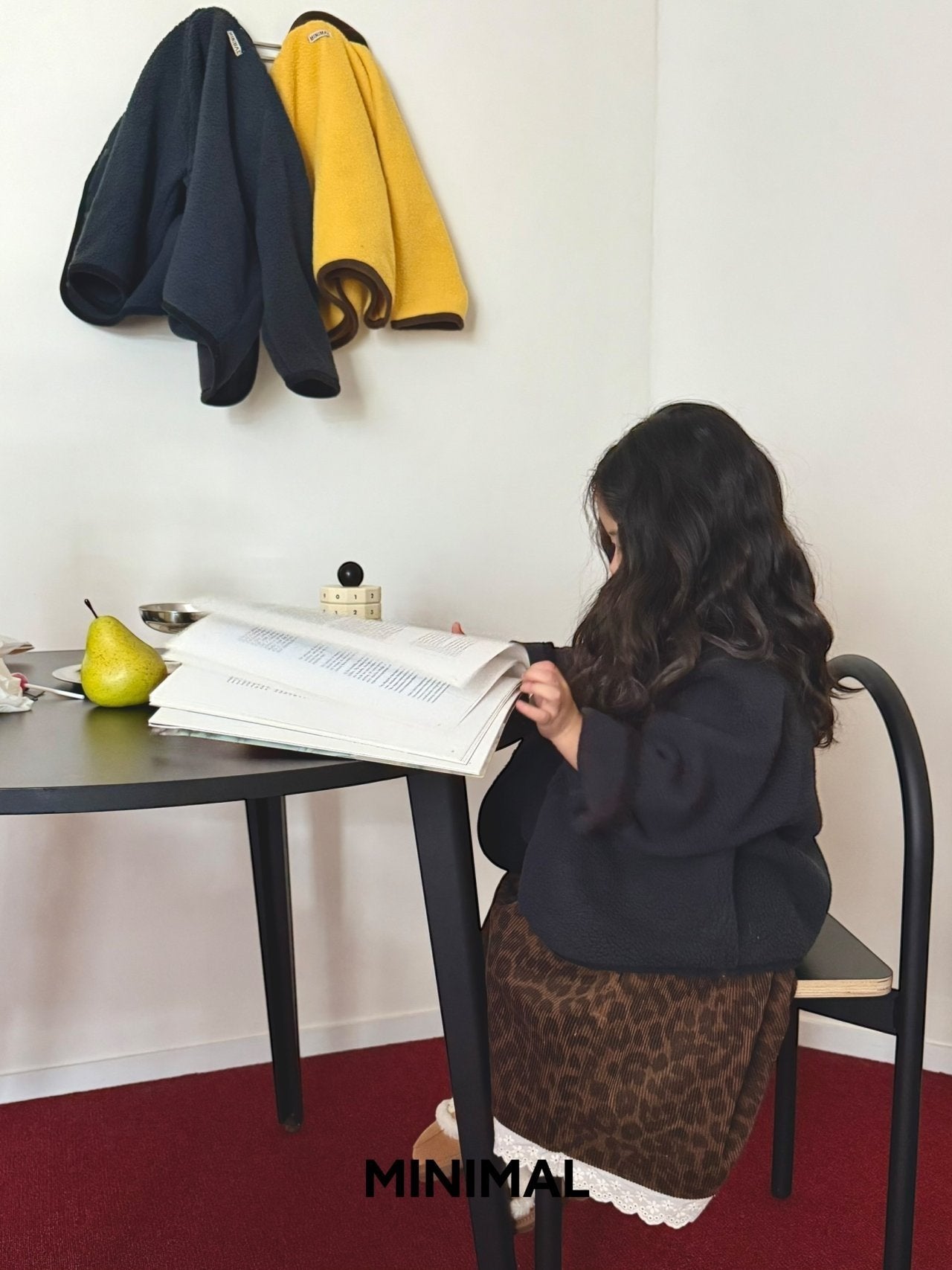 【予約】leopard lace skirt  / minimal (S-JM)