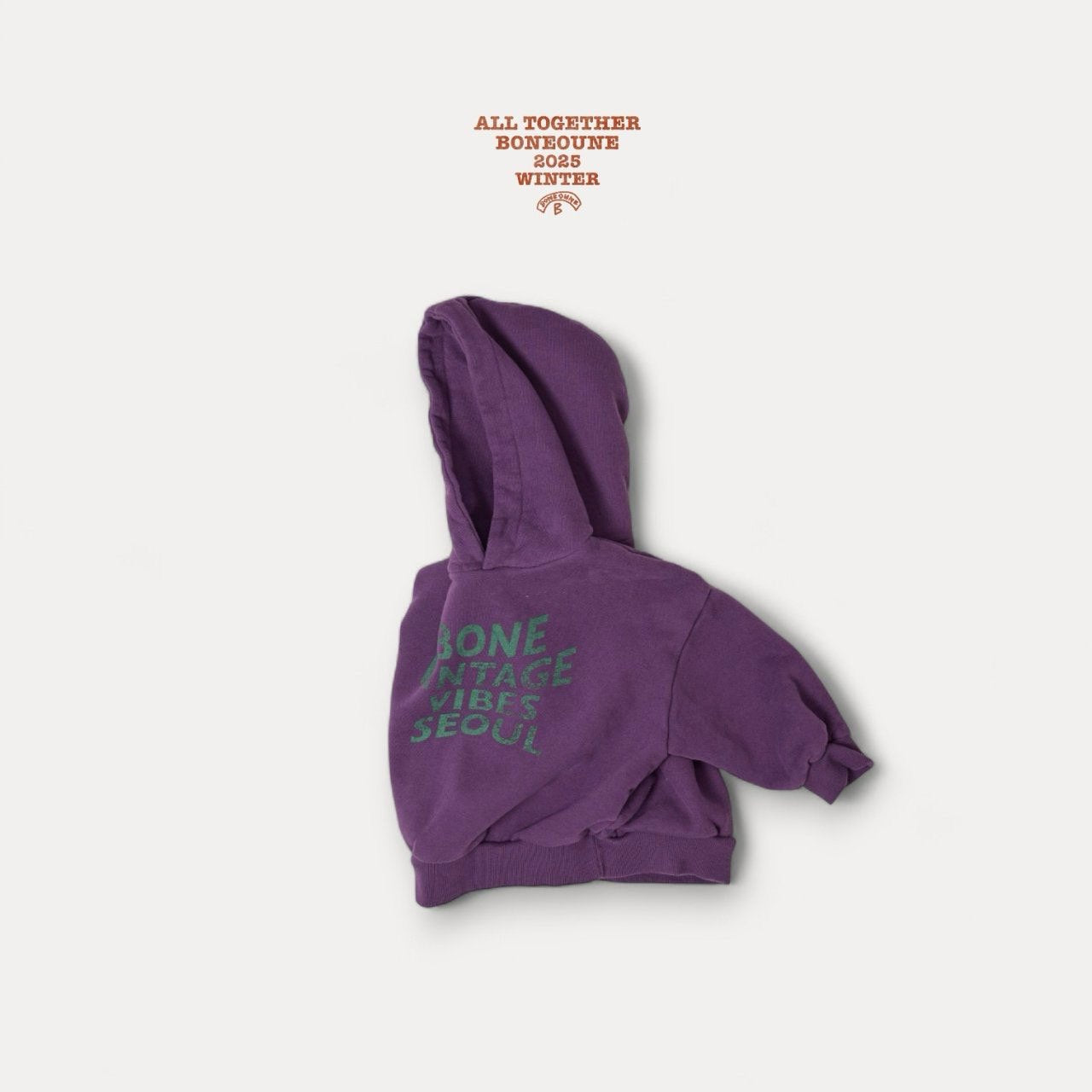 【予約】VIBE SEOUL hoodie / boneoune (XS-JL)