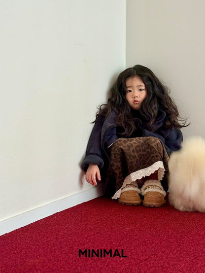 【予約】leopard lace skirt  / minimal (S-JM)
