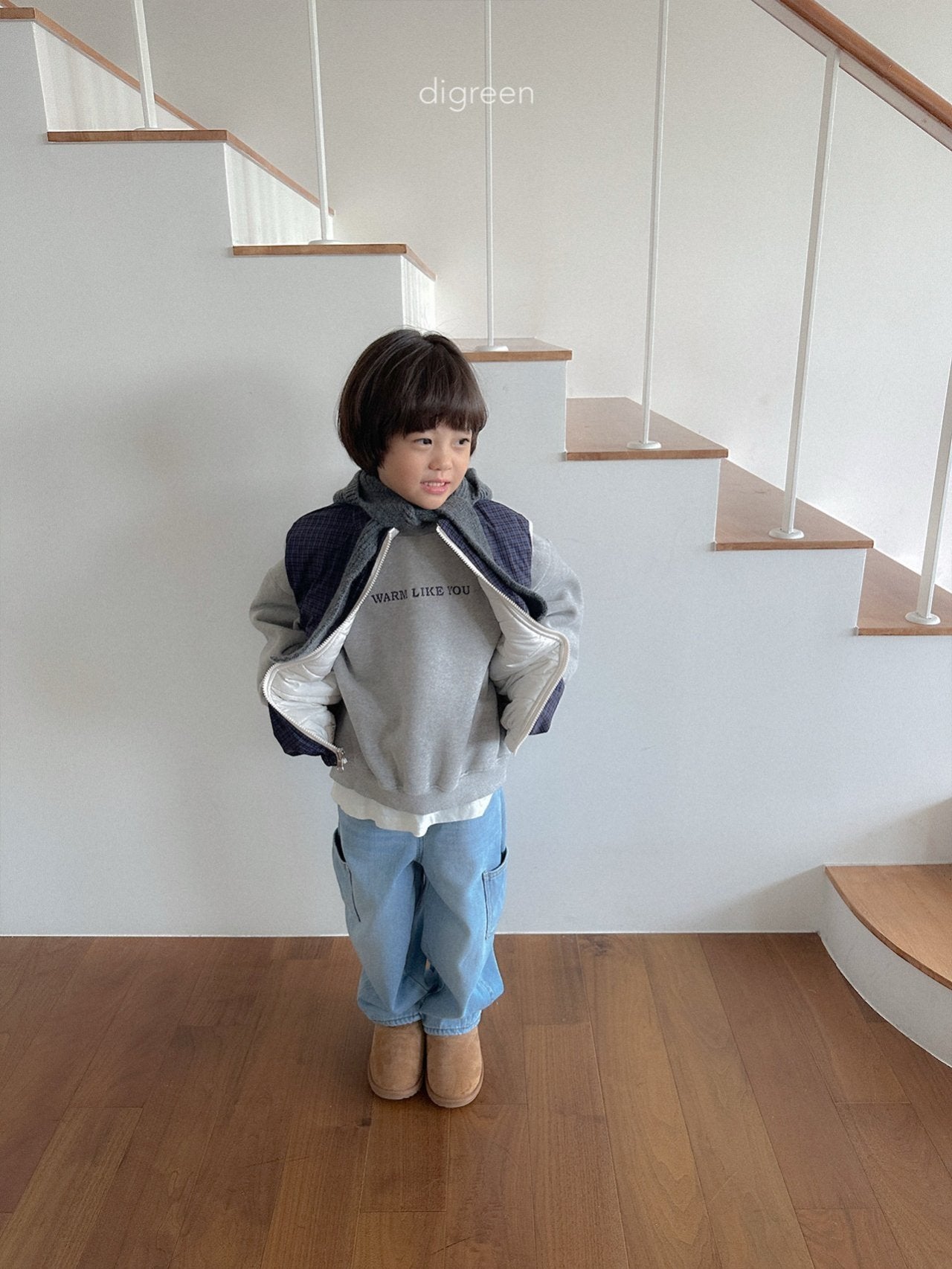 【予約】Tilt pocket denim  /  digreen(S-XXL)