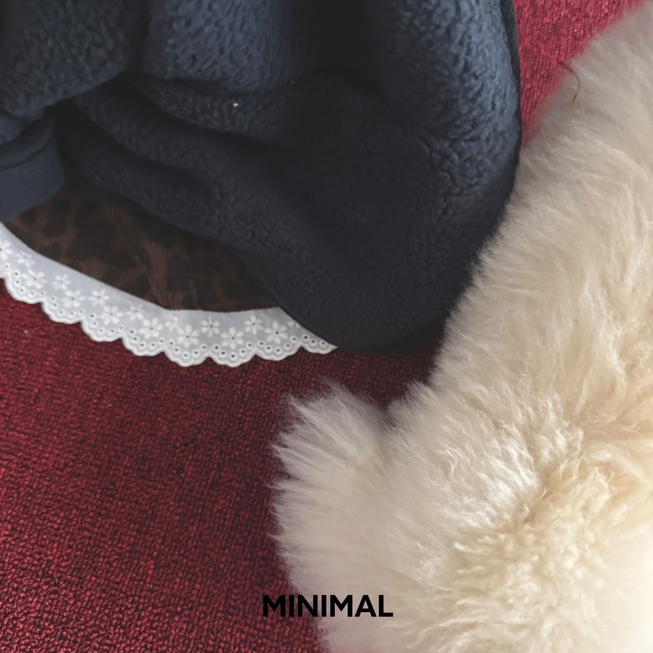 【予約】leopard lace skirt  / minimal (S-JM)