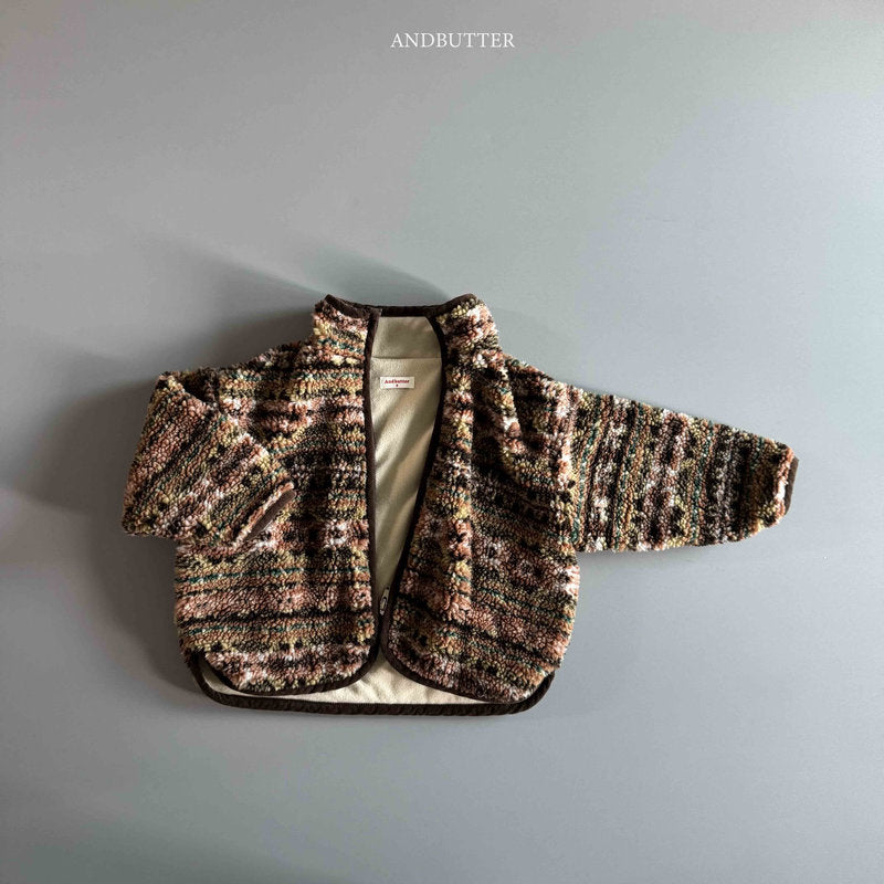 【予約】Nordic Line Jumper   /  andbutter (S-JM)