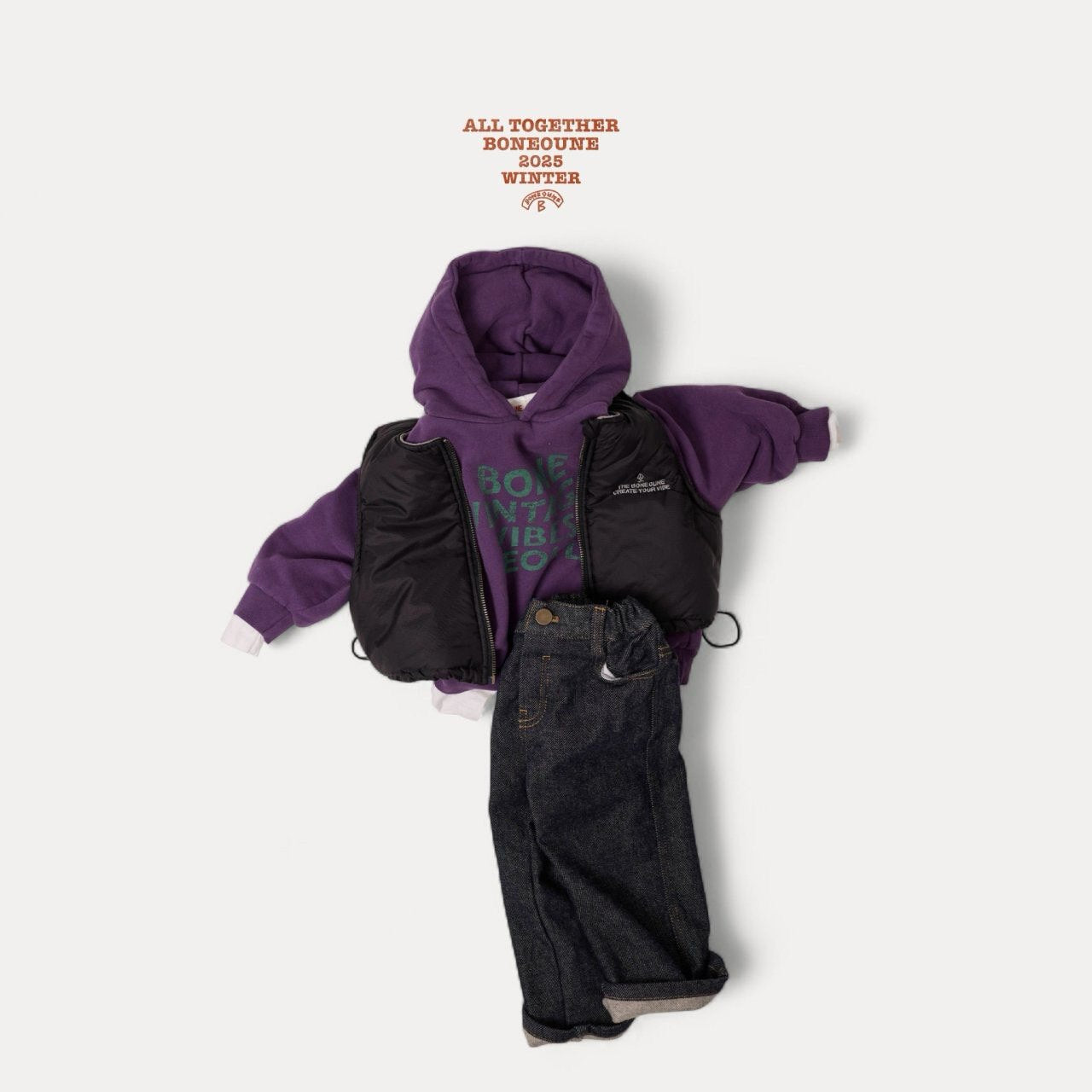 【予約】VIBE SEOUL hoodie / boneoune (XS-JL)