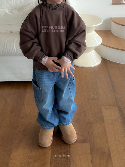 【予約】Tilt pocket denim  /  digreen(S-XXL)