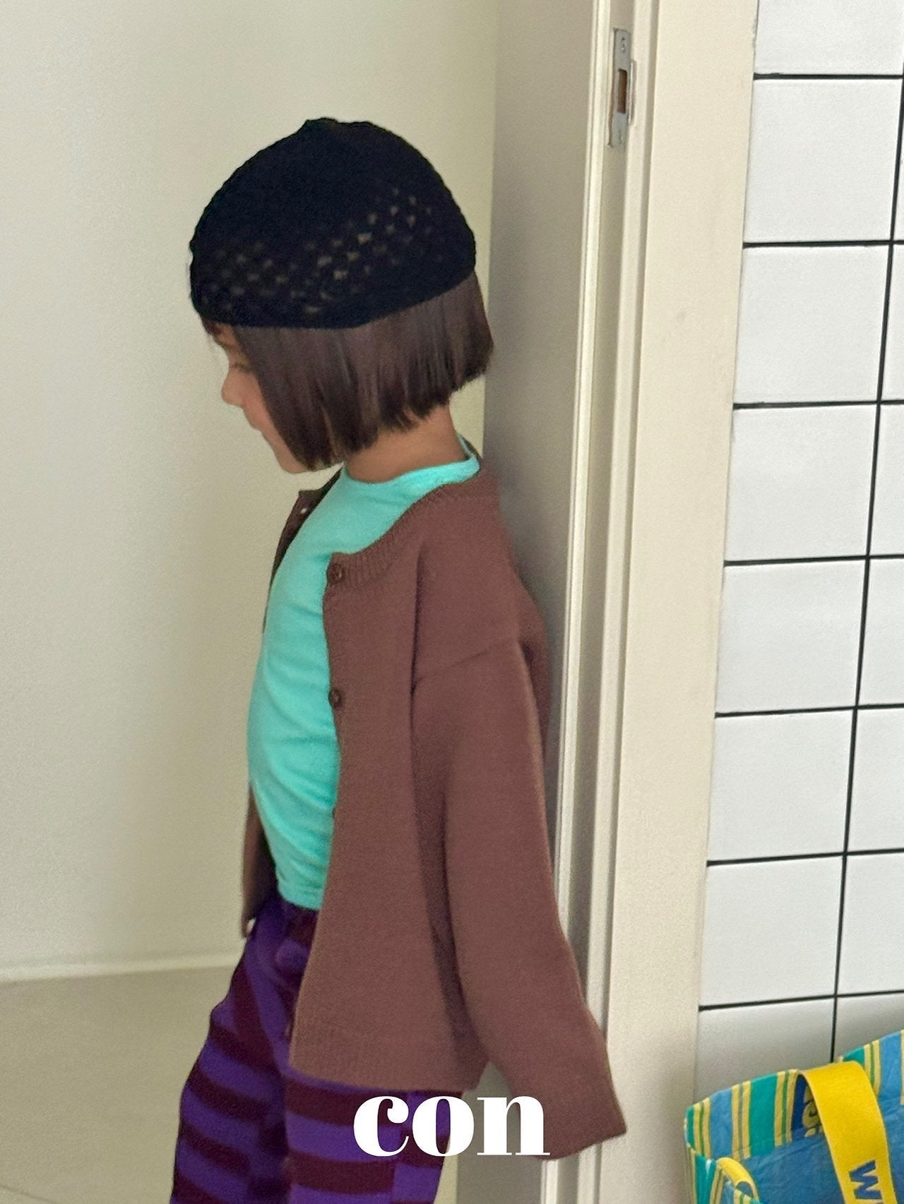 【予約】handmade con beanie /  con
