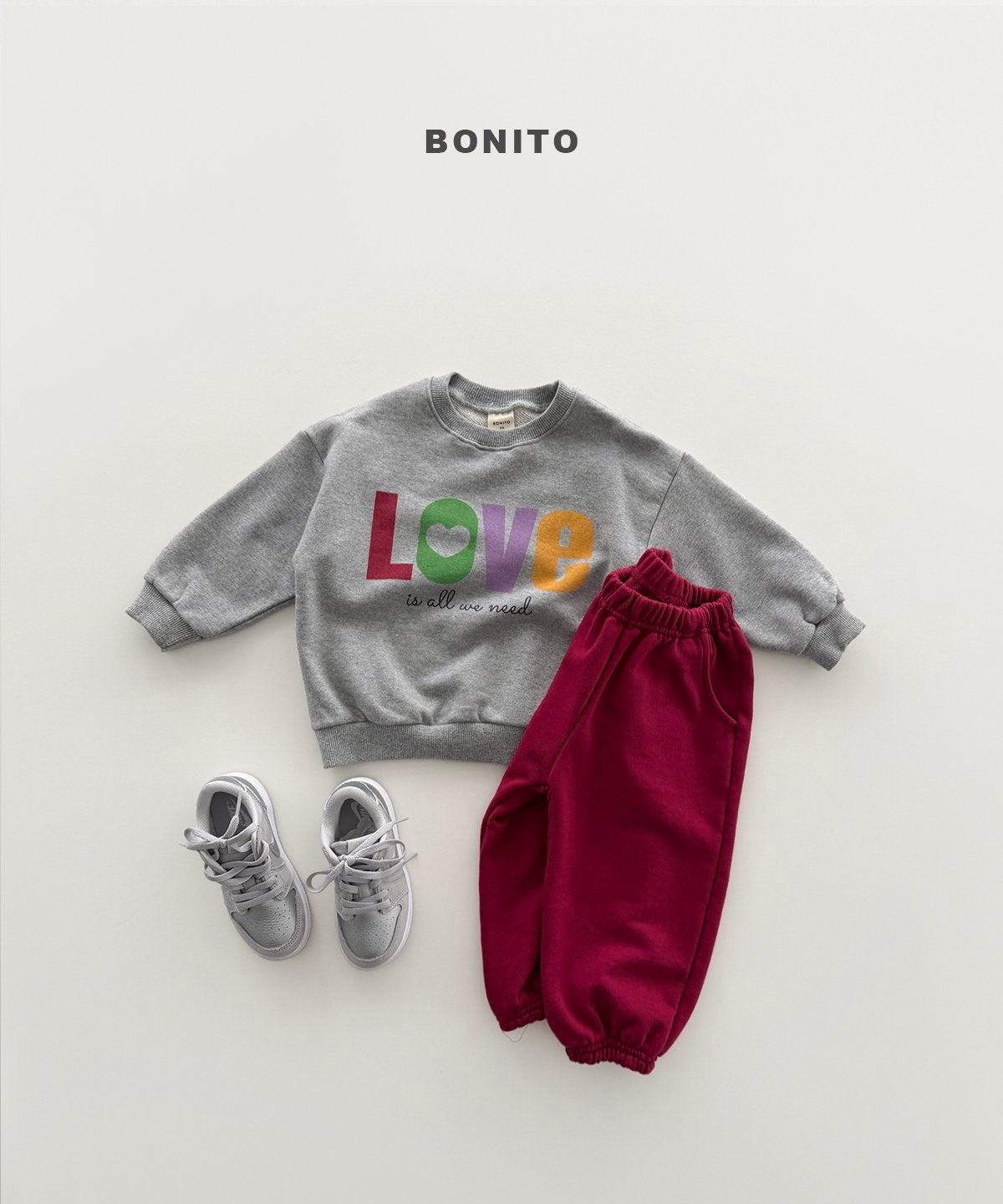 【予約】soft jogger pt / bonito (12M-JM)