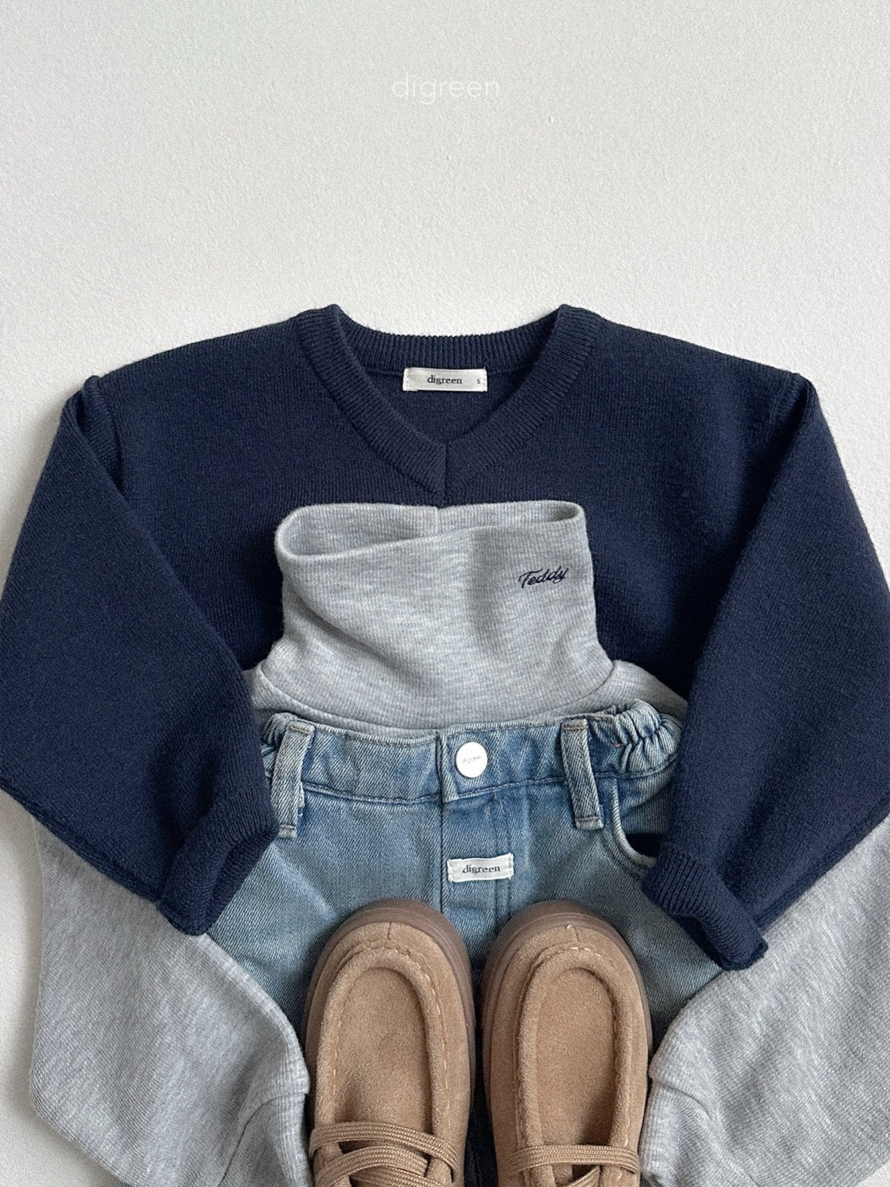 【予約】Tilt pocket denim  /  digreen(S-XXL)