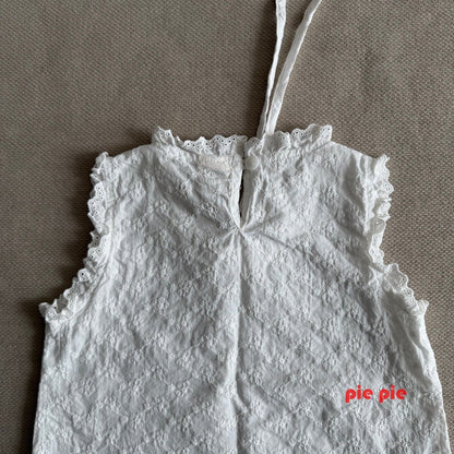 【予約】olive sleeveless one-piece / pie (XS-XL)