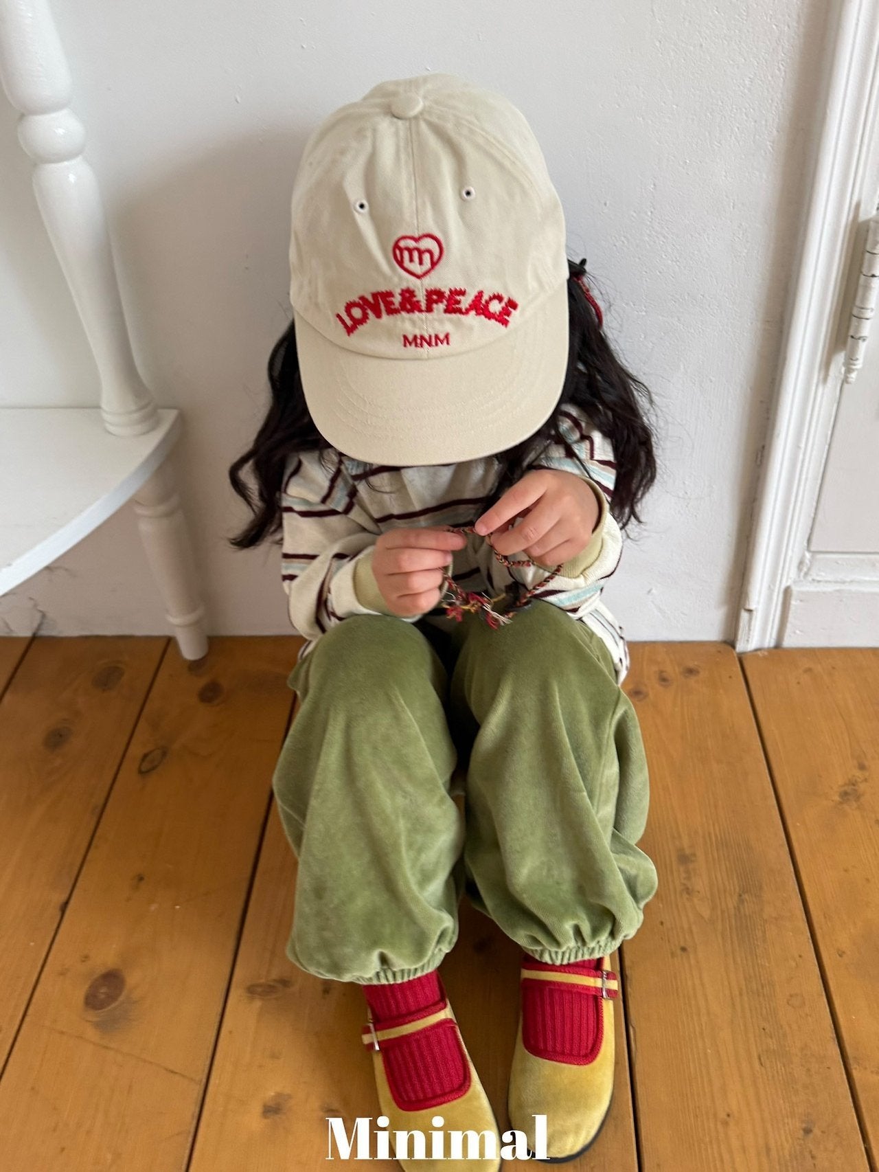 【予約】love & peace cap / minimal