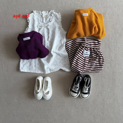 【予約】olive sleeveless one-piece / pie (XS-XL)