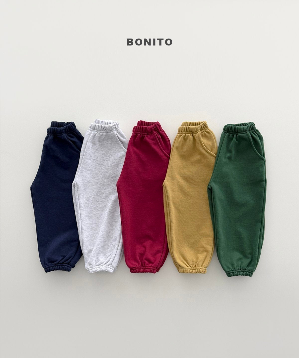 【予約】soft jogger pt / bonito (12M-JM)