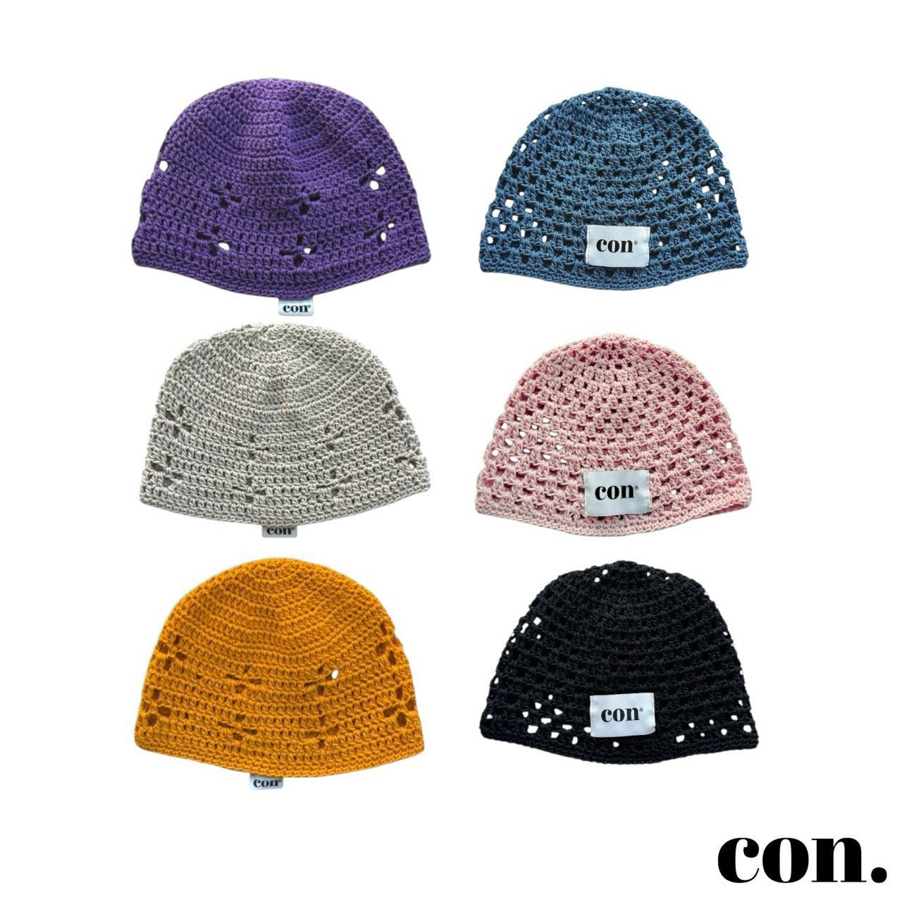 【予約】handmade con beanie /  con