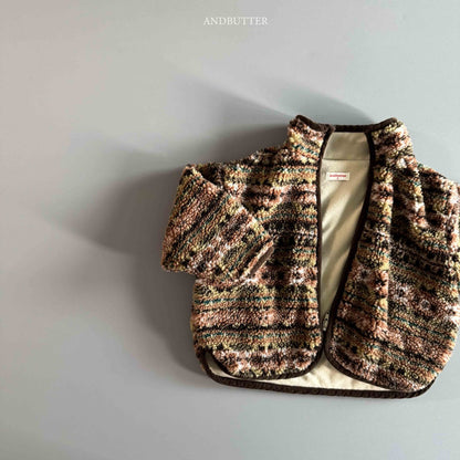 【予約】Nordic Line Jumper   /  andbutter (S-JM)