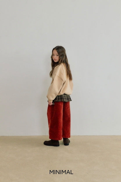 【予約】check layered skirt  / minimal (S-JM)