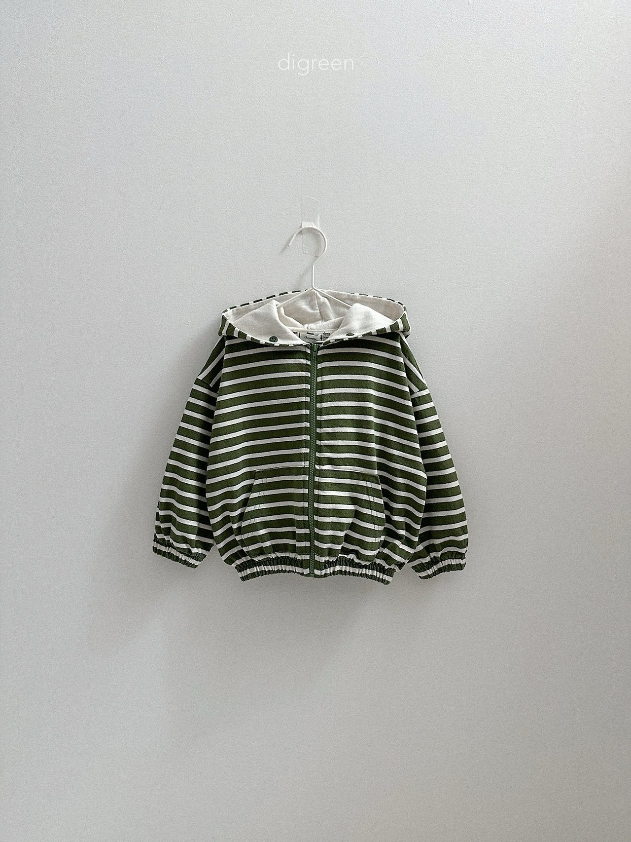【予約】candy hood zip-up  /  digreen (S-XXL)