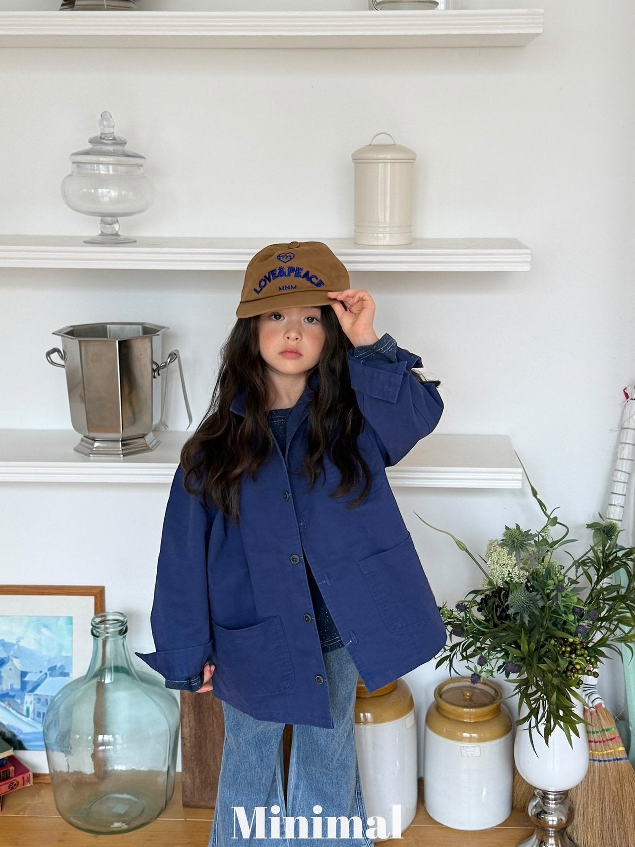 【予約】love & peace cap / minimal