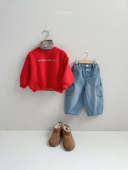 【予約】Tilt pocket denim  /  digreen(S-XXL)