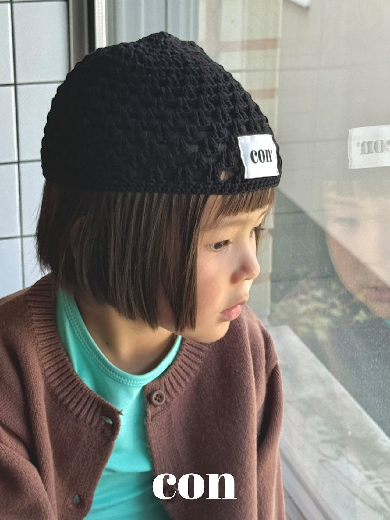 【予約】handmade con beanie /  con