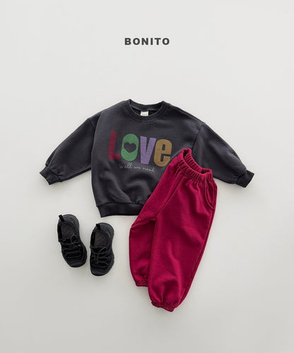 【予約】soft jogger pt / bonito (12M-JM)