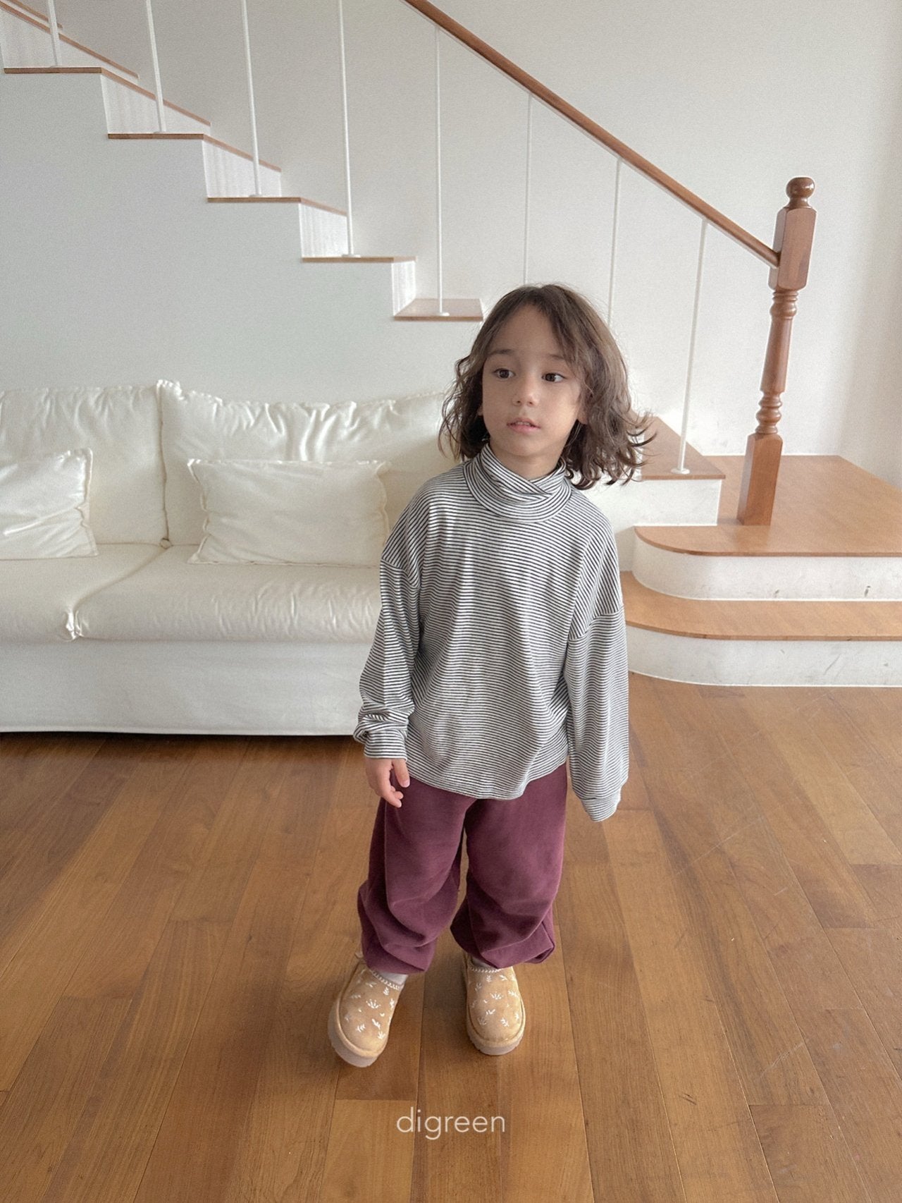 【予約】 Loose ST Turtle neck  /  digreen(S-XXL)