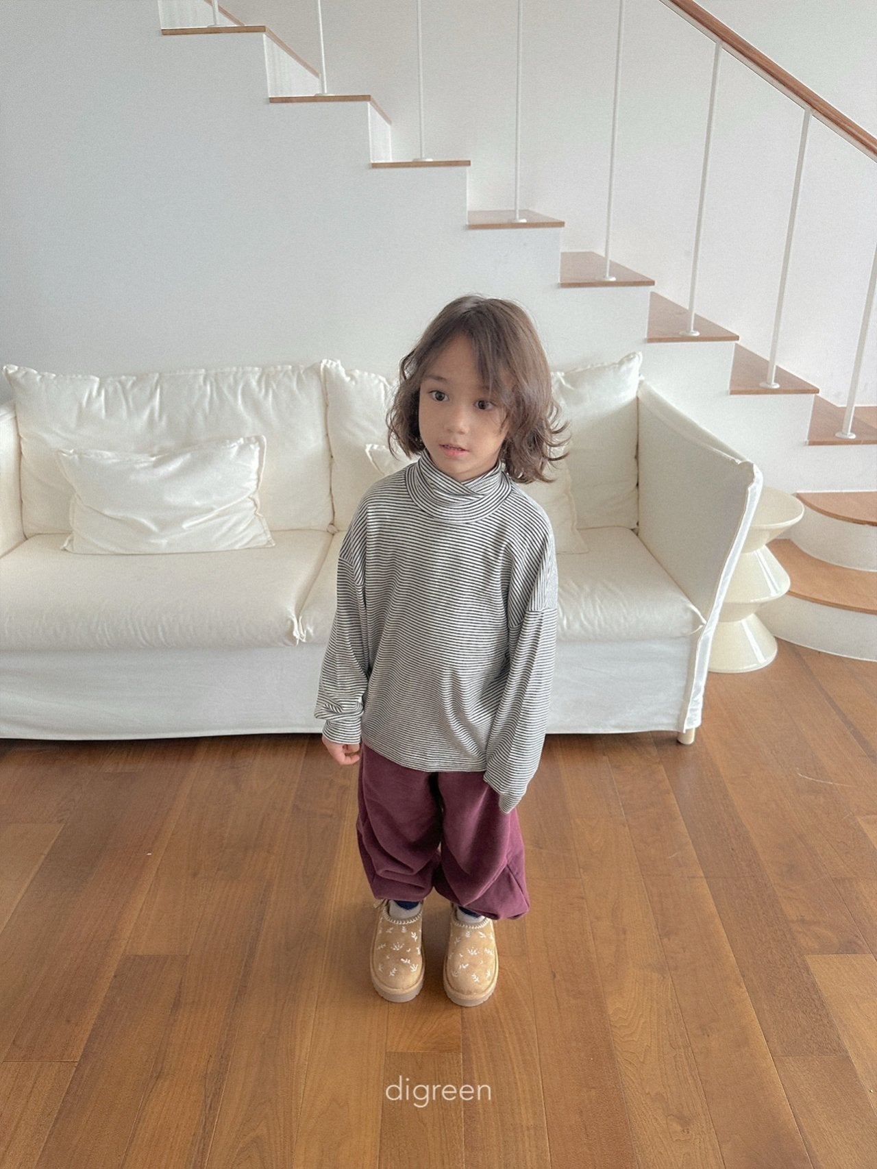 【予約】 Loose ST Turtle neck  /  digreen(S-XXL)