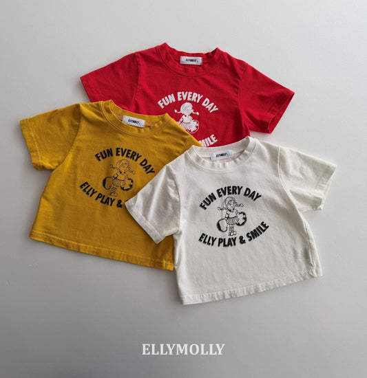 【予約】FAN Tシャツ / ellymolly (5-15号)펀에브리티