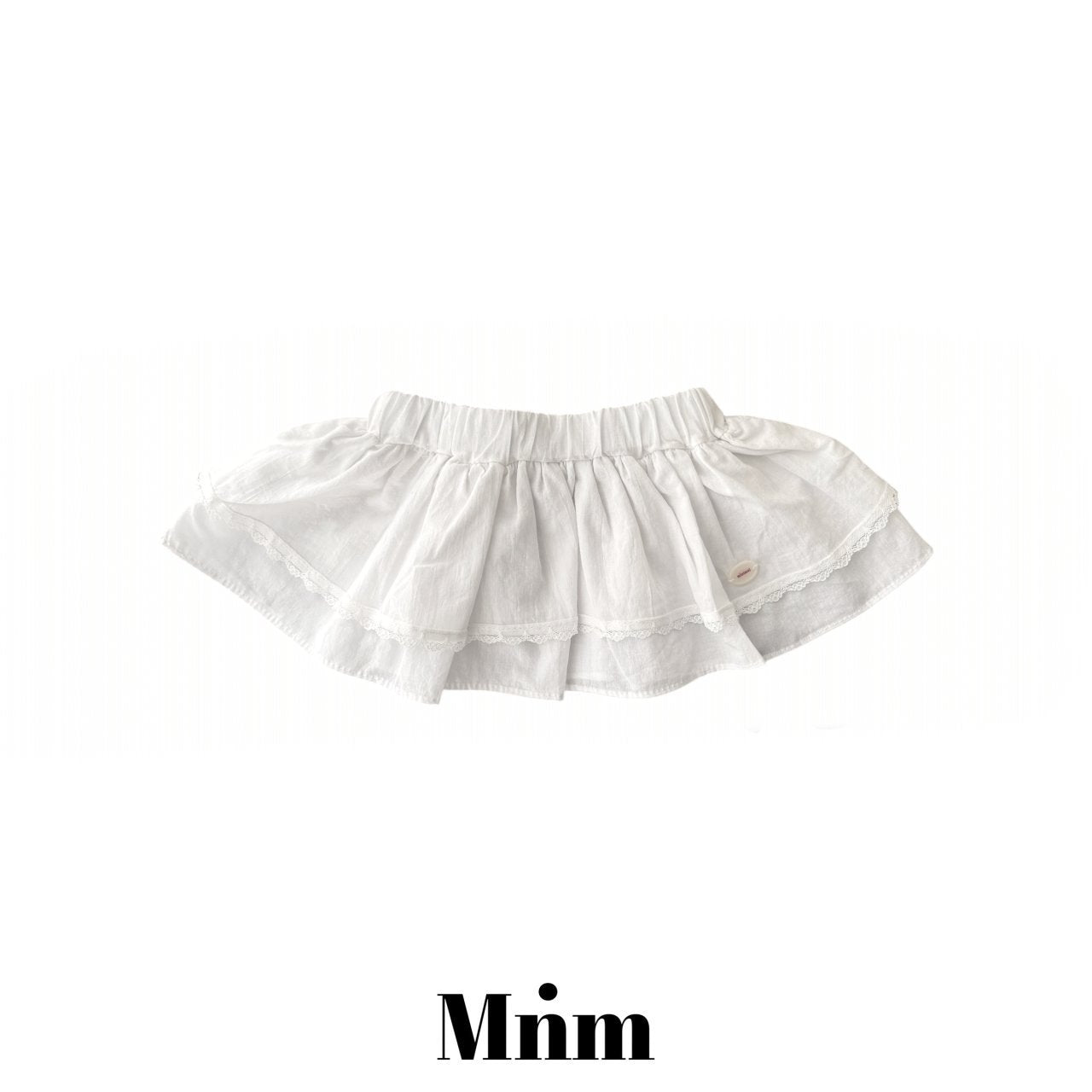 【予約】layered skirt / minimal S-JM처피 레이어드