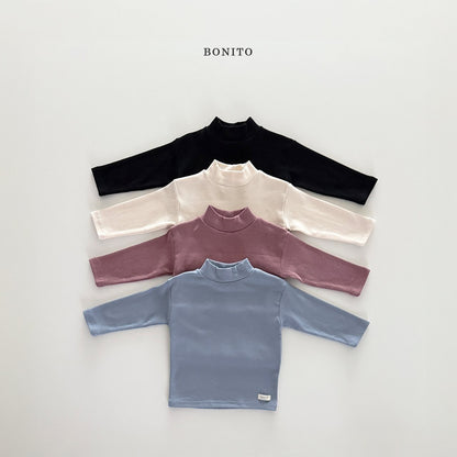 【予約】muji polo T  /  bonito (12M-JM)