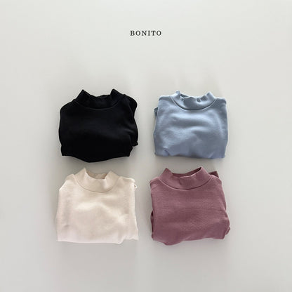 【予約】muji polo T  /  bonito (12M-JM)