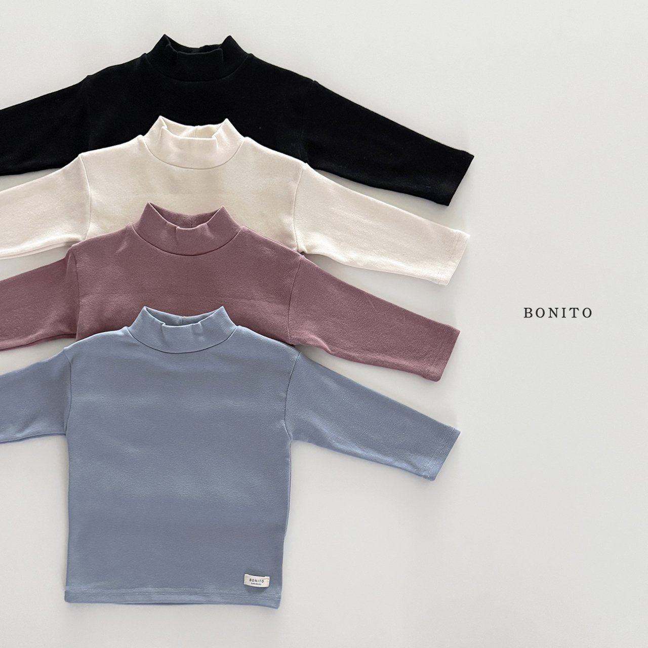 【予約】muji polo T  /  bonito (12M-JM)