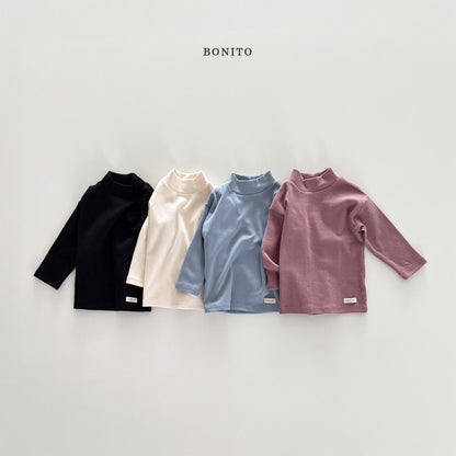 【予約】muji polo T  /  bonito (12M-JM)