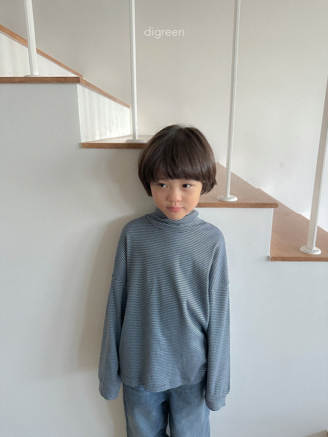 【予約】 Loose ST Turtle neck  /  digreen(S-XXL)