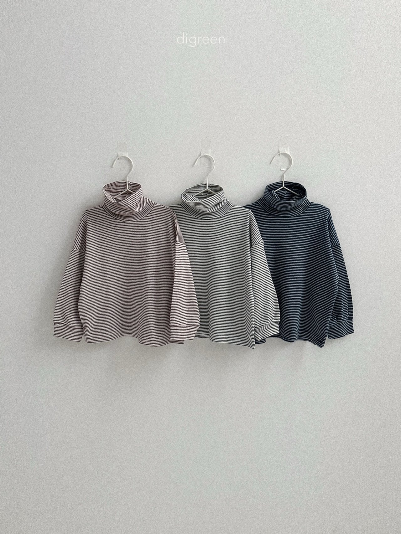 【予約】 Loose ST Turtle neck  /  digreen(S-XXL)