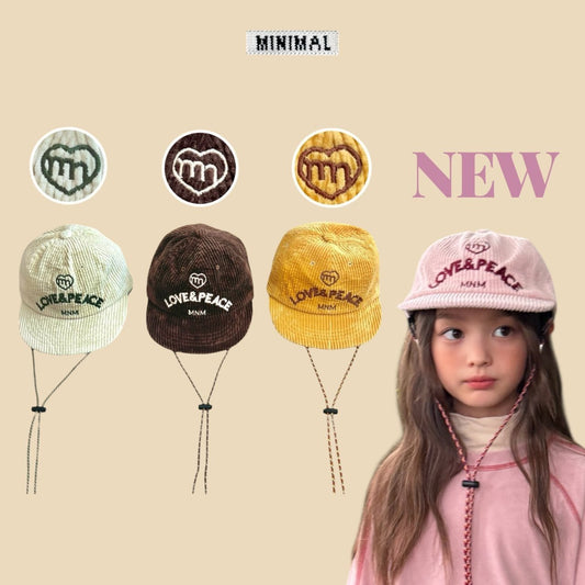 【予約】golden love＆peace cap  / minimal