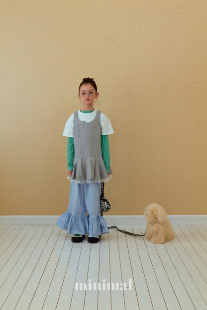 【予約】ボリュームワンピース  / minimal (S-JM)