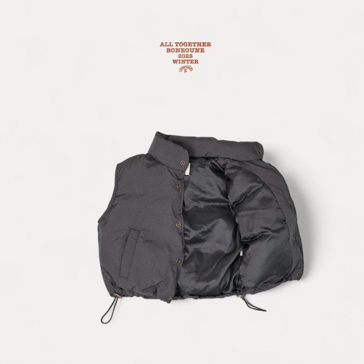 【予約】you are duck down vest / boneoune (XS-JL)