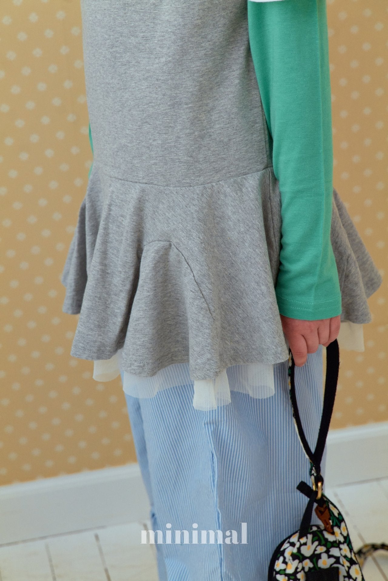 【予約】ボリュームワンピース  / minimal (S-JM)