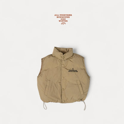 【予約】you are duck down vest / boneoune (XS-JL)