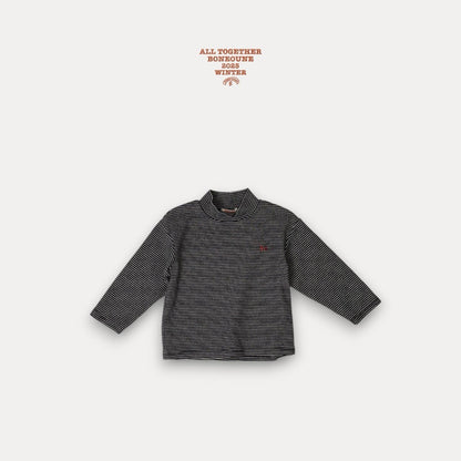 【予約】tami stripe polo T  / boneoune (XS-JL)