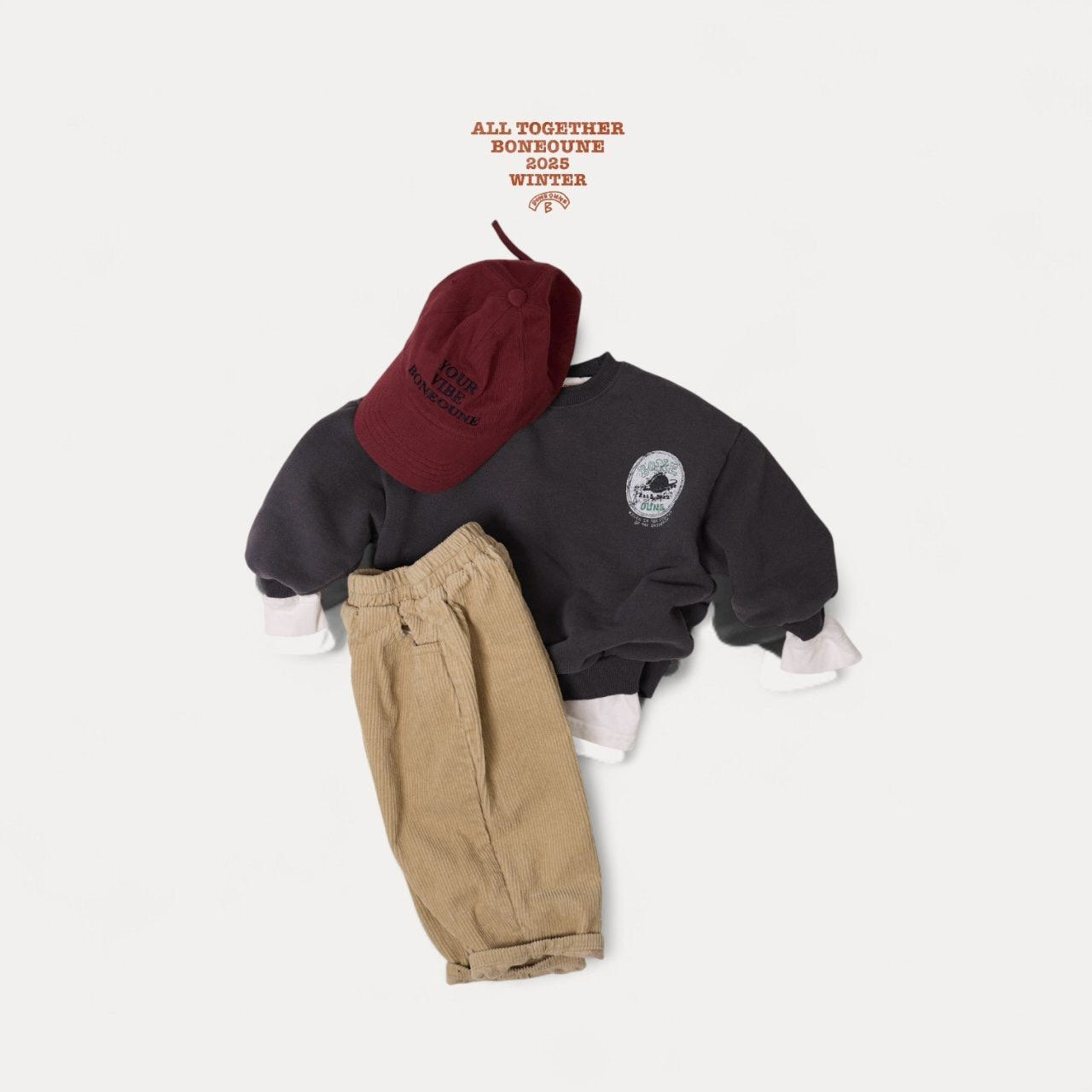 【予約】winter golden pants  / boneoune (XS-JL)